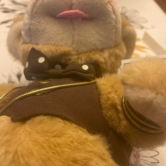Henri Bendel limited Edition Plush Bear with Brown and Gold Outfit - Picture 5 of 16